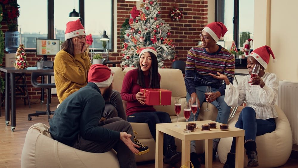 Christmas Gathering at the Office